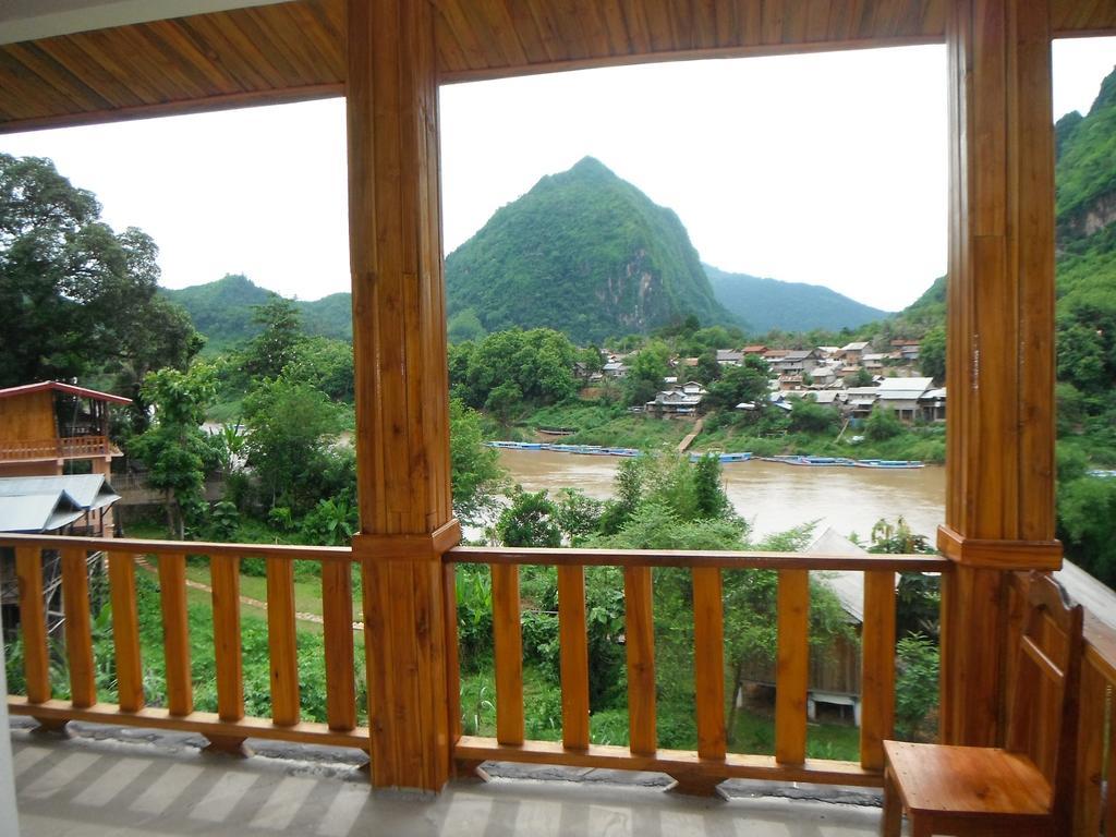 Vongmany Guesthouse Nong Khiaw Luaran gambar